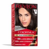 Revlon ColorSilk Beautiful Color™ 20 Brown Black Permanent Hair Color