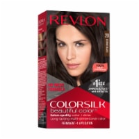 Revlon ColorSilk 20 Brown Black Permanent Hair Color