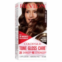 Revlon ColorSilk Tone + Gloss + Care Demi-Permanent Hair Color Shade 5 Medium Brown Perspective: Main