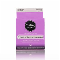 Cutex Swipe & Go Non-Acetone Nail Polish Remover Pads Perspective: Main