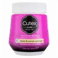 Cutex® Care Twist & Scrub Nail Polish Remover Sponge