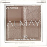 Almay Shadow Squad Eyeshadow, The World Is My Oyster 130, 0.12 oz Perspective: Main