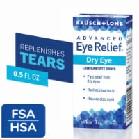 Clear Eyes Triple Action Relief Eye Drops - 0.5 oz dropper