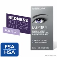 LUMIFY Redness Reliever Eye Drops Brimonidine Tartrate Ophthalmic Solution 0.025% Perspective: Main