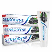 Sensodyne Natural White Whitening Toothpaste Charcoal Toothpaste