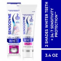 Sensodyne Clinical White Toothpaste For Sensitive Teeth, Stain Protector Perspective: Main
