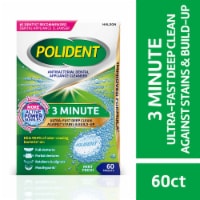 Polident 3 Minute Antibacterial Dental Appliance Cleanser Tablets Perspective: Main