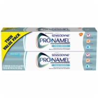 Sensodyne Pronamel Fresh Breath Enamel Toothpaste for Sensitive Teeth, Fresh Wave Perspective: Main