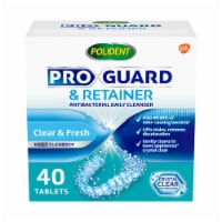 Polident ProGuard & Retainer Mouth Guard Cleaner and Retainer Cleaner Tablets