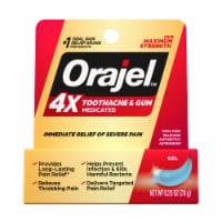 Orajel™ 4x Medicated Toothache & Gum Instant Pain Relief Gel