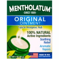 Mentholatum® Original Ointment Topical Analgesic Rub Perspective: Main