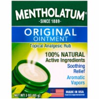 Mentholatum® Original Ointment Topical Analgesic Rub Perspective: Main