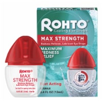 Rohto® Cool Max Strength Redness Relief Lubricating Cooling Eye Drops Perspective: Main