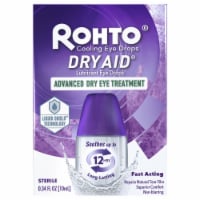 Rohto Dry Aid Advanced Dry Eye Relief Lubricant Eye Drops Perspective: Main