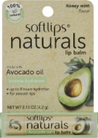 Softlips Naturals Avacado Oil Lip Balm - Honey Mint