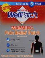 Wellpatch Warming Pain Relief Patch Large Perspective: Main