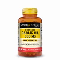 GARLIC OIL 500MG ODORLESS SOFTGELS