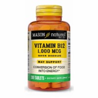 Mason Natural Quick Dissolve Vitamin B-12 1 000 mcg - 200 Tablets