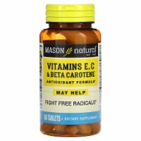 VITAMIN E, C, & BETA CAROTENE ANTIOXIDANT TABLETS