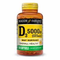 D3 5000IU (125MCG) SOFTGELS