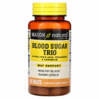 BLOOD SUGAR TRIO: ALPHA LIPOIC ACID, FENUGREEK & CHROMIUM TABLETS