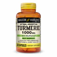 Mason Natural Optimal Absorption Tumeric with Bioperine Capsules
