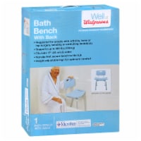 Walgreens Bath Bench with Back Perspective: Main