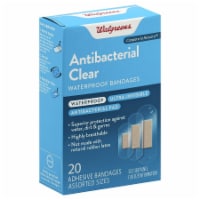 Walgreens Antibacterial Clear Waterproof Bandages Perspective: Main