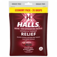 Halls Sugar Free Cherry Lozenges