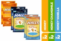 HALLS Honey Honey Vanilla Honey Chamomile Cough Drops Perspective: Main