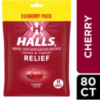 Halls Cherry Cough Drops