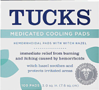 Tucks Medicated Cooling Pads Perspective: Main