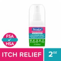 Benadryl Extra Strength Anti-Itch Cooling Spray, Travel Size Perspective: Main