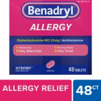 Benadryl Allergy Ultratabs Tablets