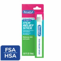 Benadryl Extra Strength Itch Relief Stick, Travel Size Perspective: Main