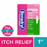 Benadryl Original Strength Itch Relief Cream Topical Analgesic Perspective: Main