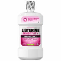 Listerine® Fresh Mint Sensitivity Zero Alcohol Mouthwash
