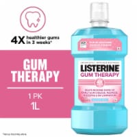 Listerine Gum Therapy Glacier Mint Antiplaque & Gingivitis Antiseptic Mouthwash