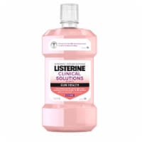 Listerine Clinical Solutions Antiseptic Mouthwash for Gum Health Antigingivitis Icy Mint Oral Rinse Perspective: Main