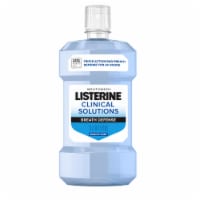 Listerine Clinical Solutions MouthwashBreath Defense Alcohol-Free Smooth Mint Oral Rinse Perspective: Main