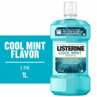 Listerine Antiseptic Mouthwash Cool Mint Daily Oral Rinse Kills 99% of Germs that Cause Bad Breath Perspective: Main