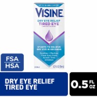 Visine Dry Eye Relief Tired Eye Lubricant Eye Drops