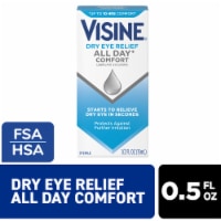 Visine Dry Eye Relief All Day Comfort Lubricant Eye Drops