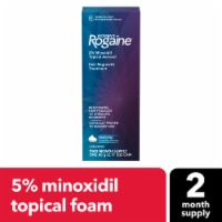 Women's Rogaine 5% Minoxidil Foam, Topical Once-A-Day Hair Loss Treatment, Unscented, 2-Month Supply Perspective: Main