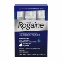 Men's Rogaine 5% Minoxidil Foam Hair Regrowth Treatment Perspective: Main
