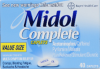 Midol Complete Caplets Perspective: front