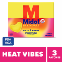 Midol® Heart Vibest Pain-Relieving Heat Patch