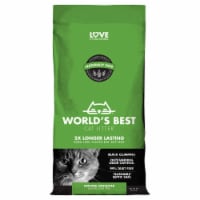 Worlds Best Cat Litter BG19789 Worlds Best Cat Litter Cat Litter Clumping - 3x8LB