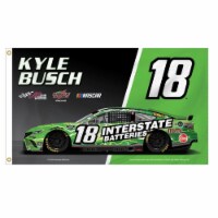 Kyle Busch #18 Nascar 3' x 5' Car Flag New for 2022
