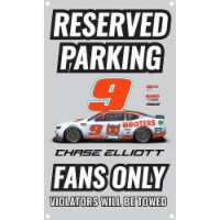 R and R Imports Nascar #9 Chase Elliott Hooters No Parking Metal Sign New For 2022